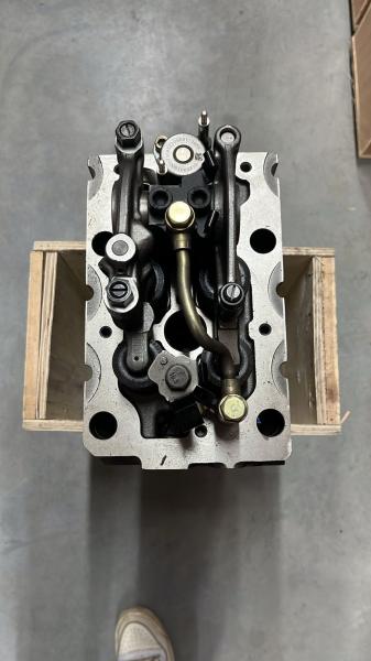 Головка блока цилиндра (в сборе под 6 шпилек, с электромагнитным клапаном) SHAANXI, Евро-5, WP10