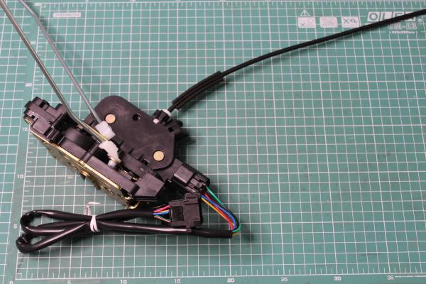 Замок двери (R, Электрический) SHAANXI, X3000