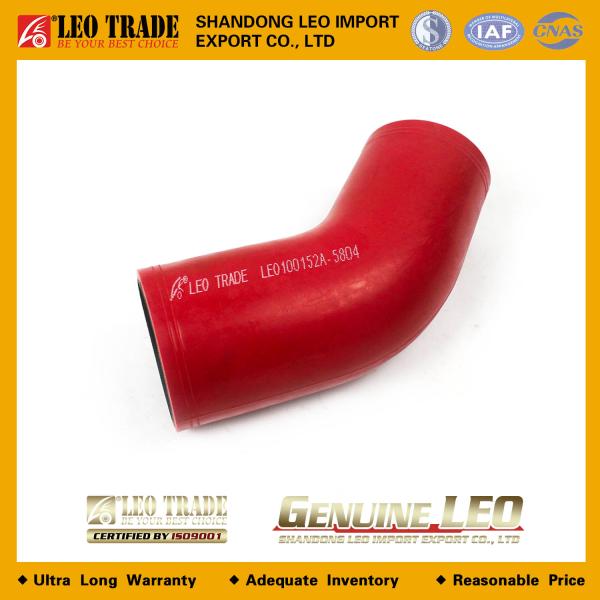 Патрубок радиатора L210, (Нижний, D55/60 L210) LEO TRADE, Евро-2, Евро-3, F3000, (LEO100152A)