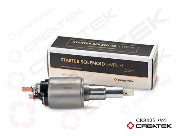 Реле стартера, втягивающее D36, L68, CREATEK, BOSCH, (CK8425)