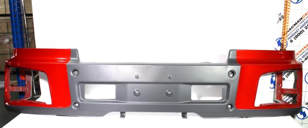 Бампер (Красный, Металл, самосвал) SHAANXI, X3000