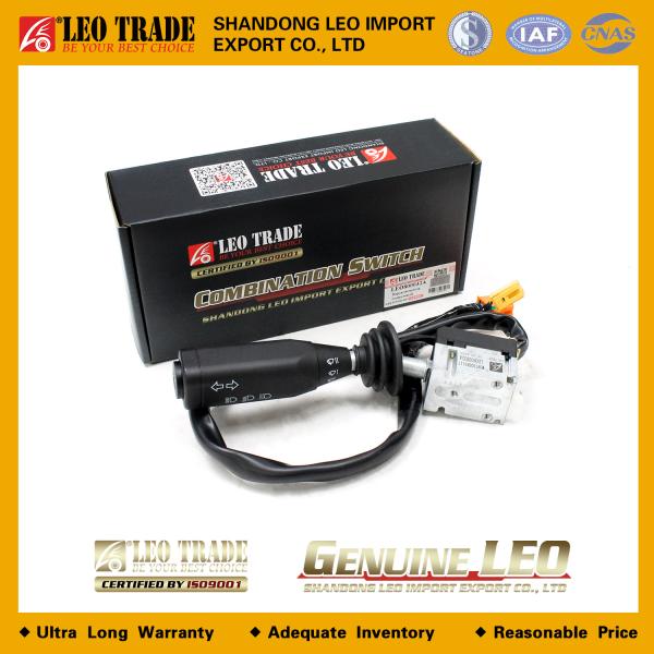 Переключатель поворотов (желтая,красная фишки) LEO TRADE, A5, (LEO800032A)