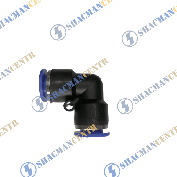 Фитинг на воздушный шланг угловой D12 H (Синий, Пластик) HOWO