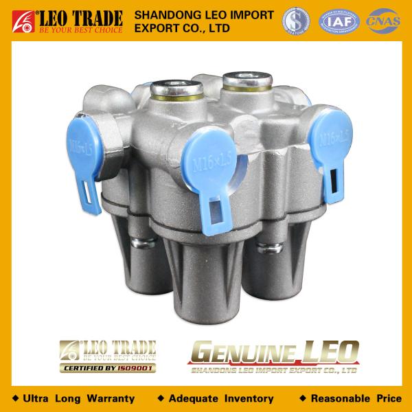 Клапан защитный тормозной системы (4-х контурный) LEO TRADE, F2000, A5, (LEO700089A, WG9000360366)