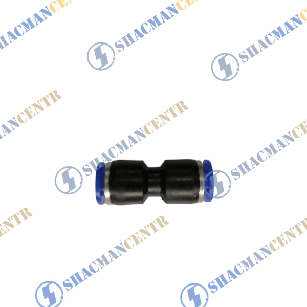 Фитинг на воздушный шланг двойник D6 Н (Синий, Пластик) HOWO