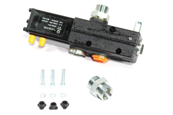 Клапан подъема кузова (на гидробаке) SHAANXI