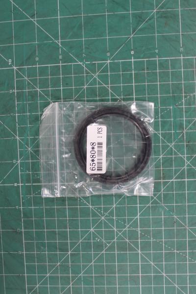 Сальник уплотнения вала D80, H8, (внутрений, 65*80*8) SHAANXI, 6X6