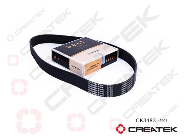 Ремень ручейковый (12PK1287) CREATEK, WP13, (CK3483)