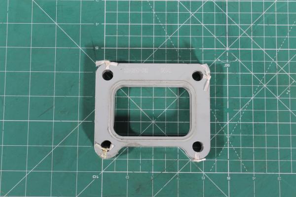 Прокладка турбины (Металл, прямоугольная, 4 отверстия) SITRAK, MC11.44-50