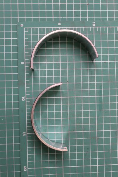 Вкладыши шатунные (ремонт + 0.25) CREATEK, WD615, WP10, (CK9391)