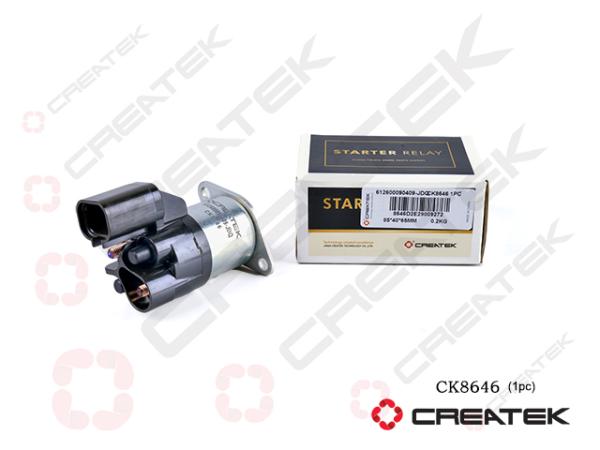 Реле стартера (управления втягивающим) D33, L74, CREATEK, (CK8646)
