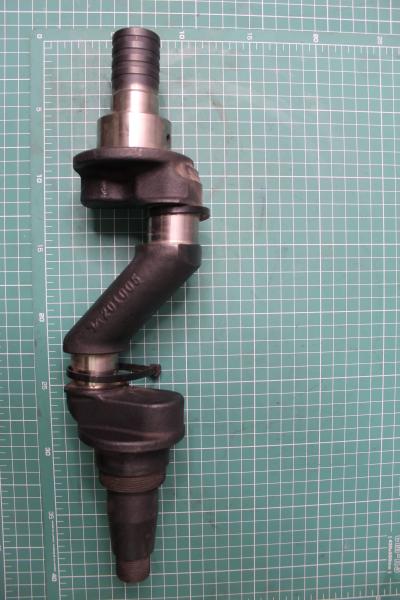 Вал коленчатый компрессора двухцилиндровый HOWO