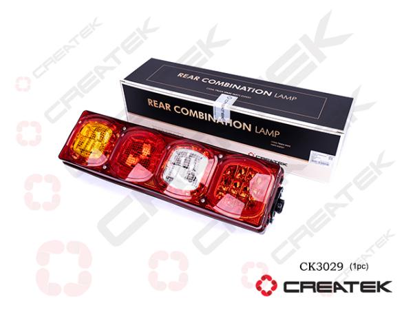 Фонарь задний (RR) CREATEK, X3000, (CK3029)