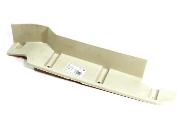 Накладка бампера торцевая (R, Без окраса, Пластик) SHAANXI, X3000