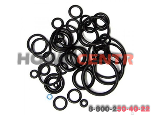 Уплотнительное кольцо переднего моста SH D250 (Черный, Резина) SHAANXI