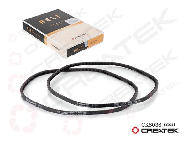 Ремень клиновой (AV13*1215 вентелятора) CREATEK, FAW, (CK8038)