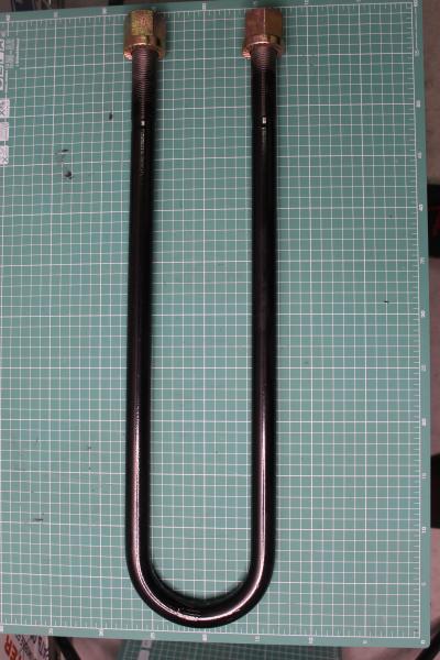 Стремянка задней рессоры D24, L540, (круглая) SHAANXI, (DZ9118520124 )