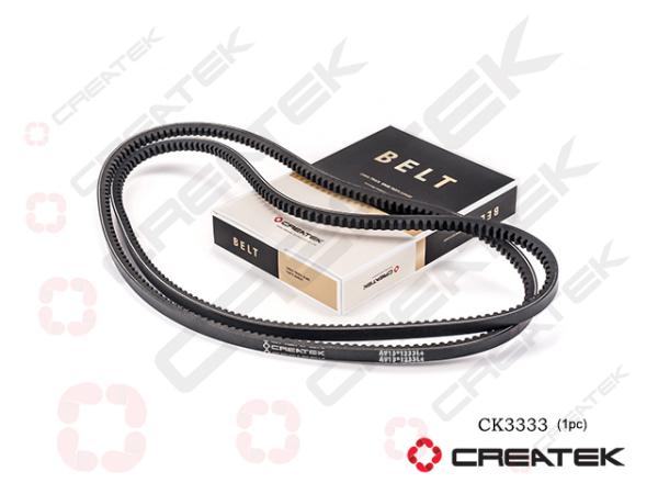 Ремень клиновой (13*1233 генератора) CREATEK, J6, (CK3333)