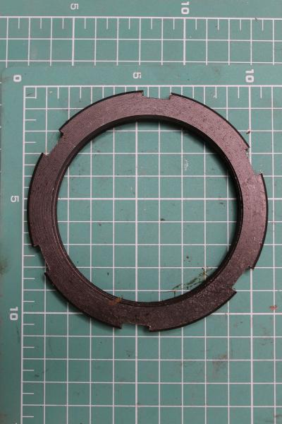 Гайка задней ступицы (R, плоская) SHAANXI