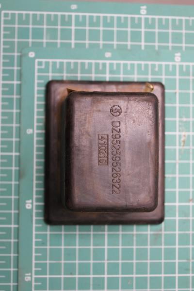 Подушка задней рессоры (отбойник) SHAANXI