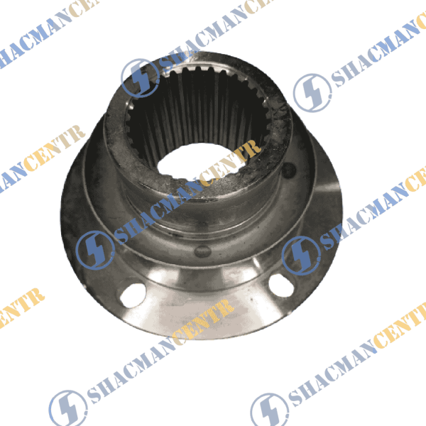 Фланец редуктора среднего моста D165, Z46, (46 шлицов 165*90*4) HOWO