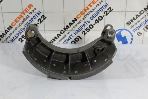 Колодка тормозная (Rear, 18 отверстий) SHAANXI, F3000, (DZ9112340061)