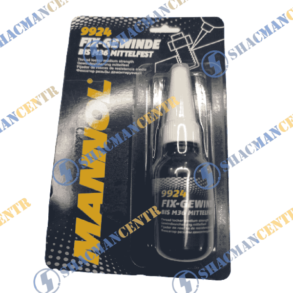 Фиксатор резьбовых соединений (Синий, Пластик,  10 мл демонтируемый   ) MANNOL