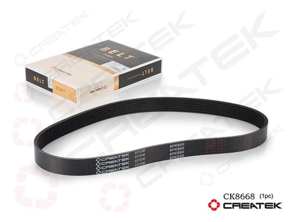 Ремень ручейковый (8PK950) CREATEK, (CK8668)