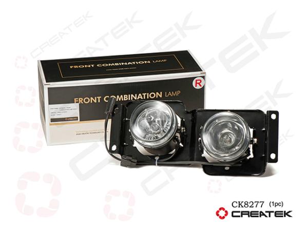 Фара противотуманная (R, Пластик, н/о) CREATEK, A5, (CK8277)