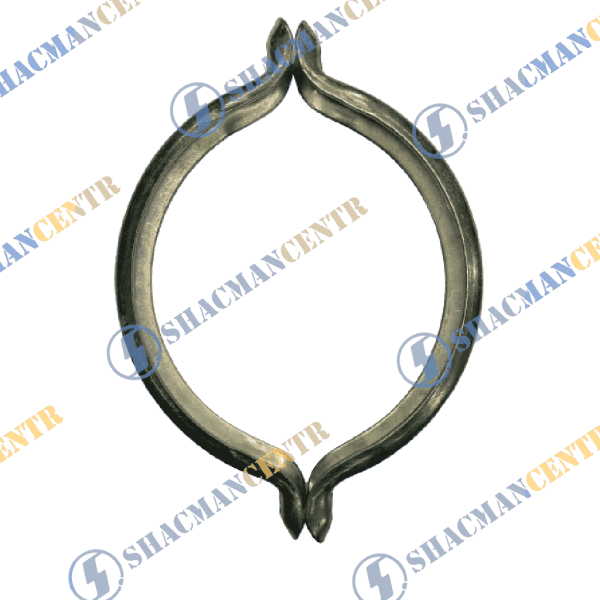 Хомут металлорукава (гофры) и глушителя (две части) D150, F3000 SHAANXI