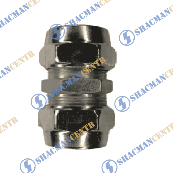 Фитинг стальной D14 (Серебряный, Металл, гайка ) HOWO