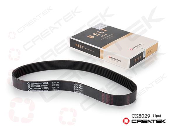 Ремень ручейковый (8PK790) CREATEK, (CK8029)