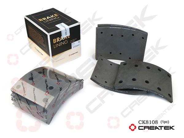 Накладка тормозная (Front, 10 отверстий) CREATEK, (CK8108)