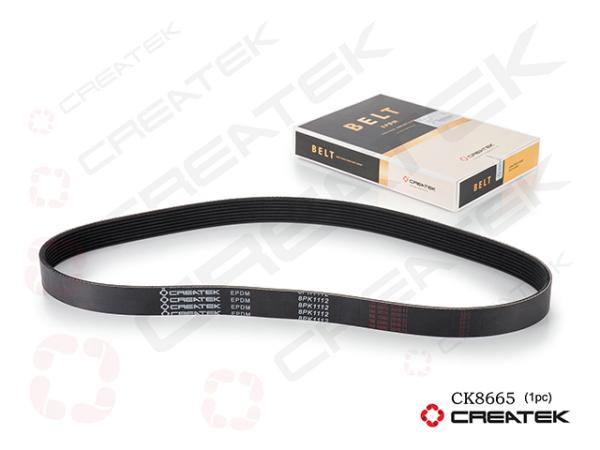 Ремень ручейковый (8PK1112) CREATEK, (CK8665)