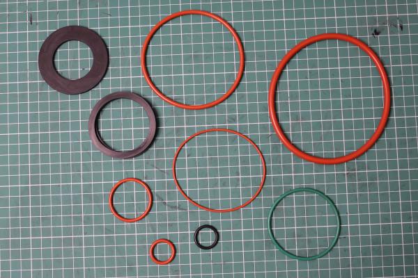 Комплект резиновых колец на двигатель CREATEK, WD615, (CK8308)