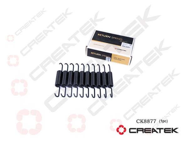Пружина тормозных колодок L180, (короткая) CREATEK, (CK8877)