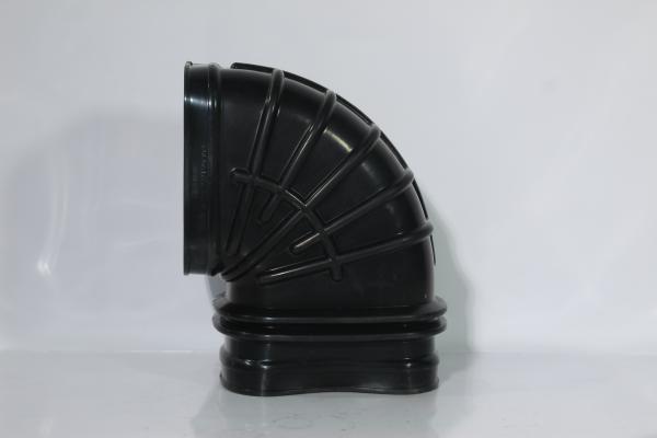 Патрубок воздушного фильтра (Резина, Угловой) SHAANXI, X6000