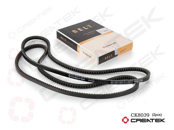 Ремень клиновой (AV13*1150 вентилятора) CREATEK, (CK8039)
