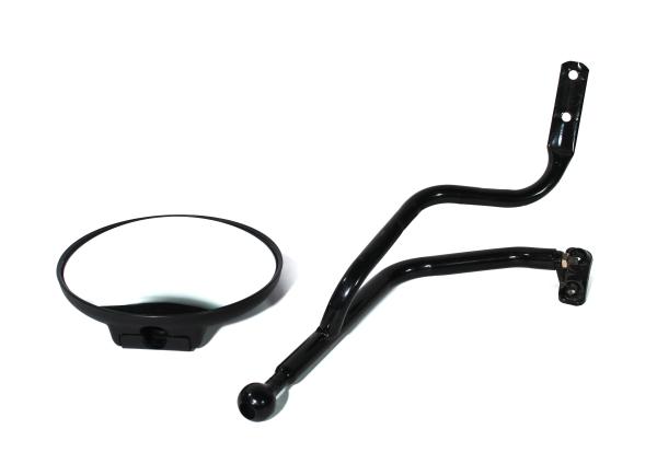 Зеркало нижнего вида (бордюрное, круглое, с кронштейном) SHAANXI, Евро-5, F3000