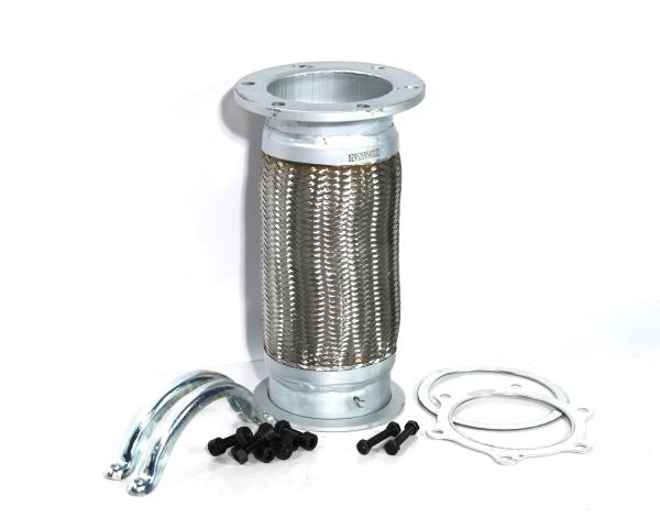 Гофра выхлопной системы (под болты с фланцем) SHAANXI, X3000, (DZ9112540322)