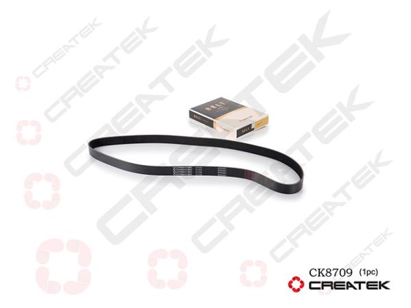 Ремень ручейковый (8PK807) CREATEK, (CK8709)