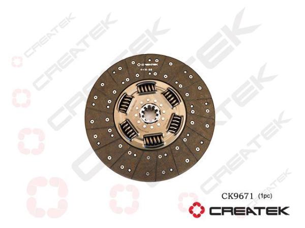 Диск сцепления 430*54.8 CREATEK, X3000, WP12, (CK9671)