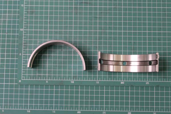 Вкладыши коренные (ремонт +0,25) CREATEK, WD615, WP10, (CK9390)