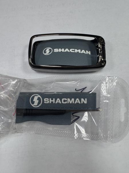 Чехол ключа зажигания (Синий, Экокожа) SHAANXI, X3000