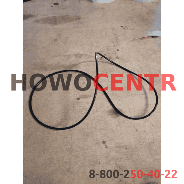 Уплотнительное кольцо переднего моста SH D200 (Черный, Резина) SHAANXI