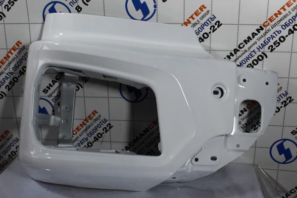 Облицовка фары (R, Белый, Металл, часть бампера) SHAANXI, X5000, Самосвал