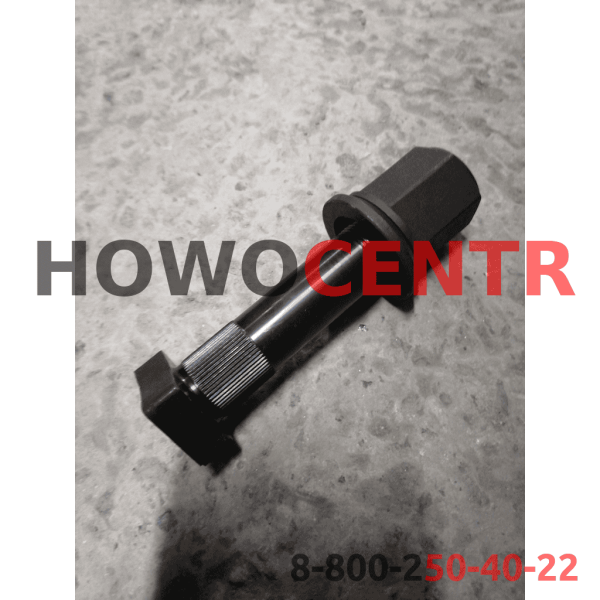 Шпилька колеса D23, L130, (Rear, без насечки,  с пылезащитным колпачком) LEO TRADE, (LEO600025A)