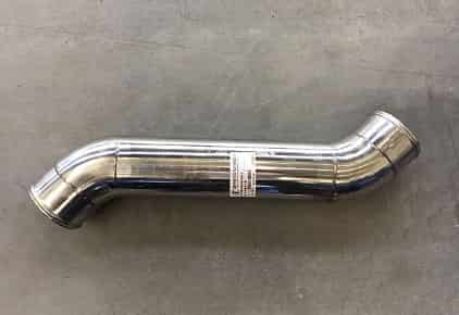 Патрубок интеркулера L650, (Металл) SHAANXI