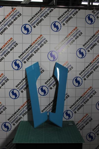 Капот (Голубой, с накладками) SHAANXI, X5000