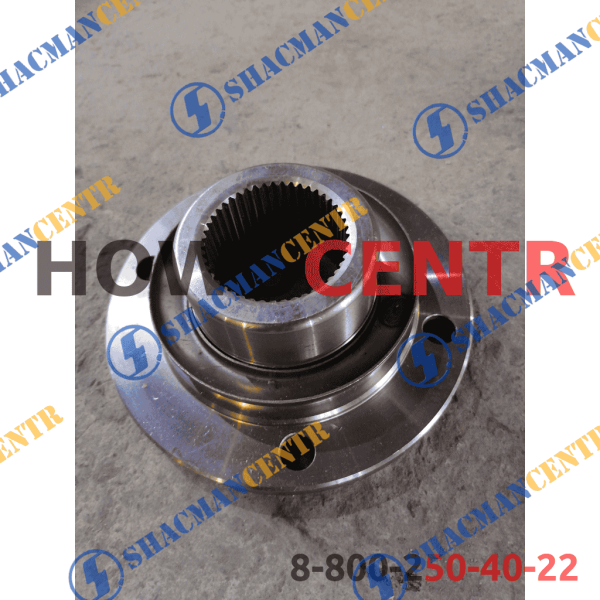 Фланец редуктора среднего моста D180, Z46, (46 шлицов 180*70*4) HOWO